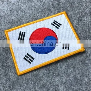 Custom Embroidered Country Flag Patch, High Quality USA Flag Patches thumbnail-6