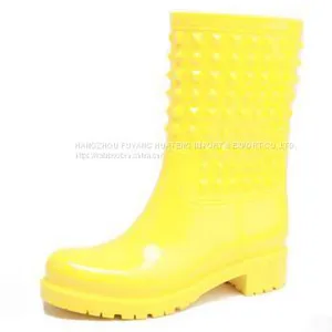 Vogue Women PVC Rain Shoe, Ladies's Rain Shoes, Popular Style Shoe, New Fashion Women Shoes thumbnail-5