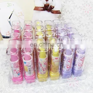 Lipstick Shape Eraser ECO-friendly Earser Children Funny Earser thumbnail-3