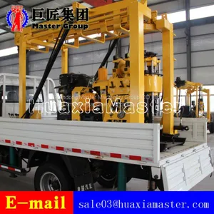 Xyc-200 Truck-mounted Hydraulic Core Drilling Rig 200 Meter Rotary Water Well Drilling Machine thumbnail-5