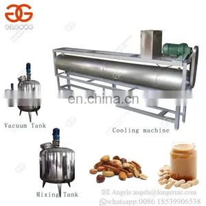 Almond Cashew Nut Sesame Tahini Butter Processing Making Peanut Butter Production Line Groundnut Paste Production Line thumbnail-4