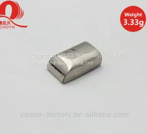 Fashion Good Quality Nickel Accessory Zipper Stop Metal Zipper Stopper thumbnail-1