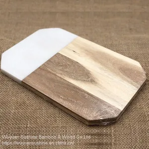 Marble With Wood Chopping Board thumbnail-2