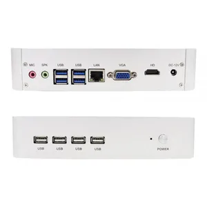 Eglobal Fanless Computer Freeshipping Mini PC Intel Core i3 7100U UHD Graphics 620 Support Max 16GB Memory Office Computer thumbnail-2