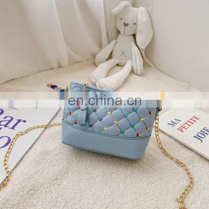 Kids Mini Purses and Handbags 2020 Autumn Winter Leather Cross Body Bag for Girls Small Coin Pouch Baby Money Clutch Bag thumbnail-3