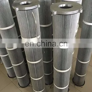 Industrial Air Filter Dust Collector Antistatic Coating Round Air Filter Cartridge thumbnail-2
