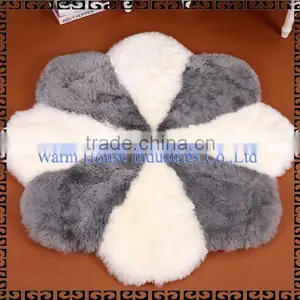 Wholesale Circular Sheepskin Rugs Carpet for Home Decorative Quality Choice Most Popular thumbnail-1