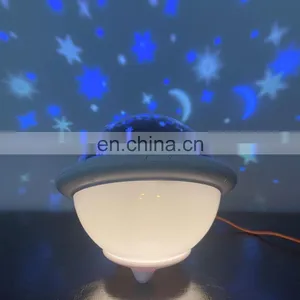 LED Starry Light Projector Universe Stage Moon Night Light Lamp for Kids Baby Home Decoration thumbnail-3