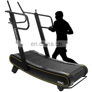 Best Price Curved Treadmill Running Machine Self Powered Commercial Gym Exercise Equipment for HIIT and Strong Body thumbnail-1