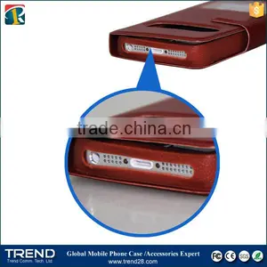 High Quality Smartphone Universal Magnetic Wallet Flip Leather Case thumbnail-5