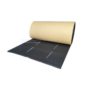 BVS Rubber Blanket With Adhesive Backing,Multi-Function Soundproof Rubber Foam Sheet DIY Foam Sheet (Black) thumbnail-5