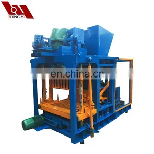 Low Cost QT4-22 Habiterra Interlocking Block Making Machine thumbnail-2