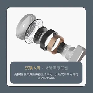 Mini Wireless Earphone Rechargeable 50 Hours Standby Time Earphone J68 Earphone With Display Screen thumbnail-5