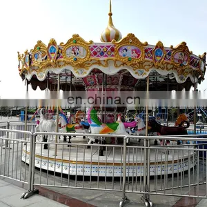Amusement Carousel Equipment Cheap Carousel Park 24 Seats Carousel for Sale thumbnail-4