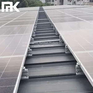 MK Solar Panel Rail Free Bracket for Metal Roof PV Mounting System Quick Delivery thumbnail-2