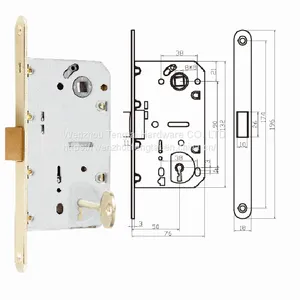 AGB Ukraine Russia Mortise Lock/Lock Body For Wooden Door thumbnail-2