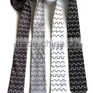 Oscillator Multi-Colored Easter Gift Silk Men Necktie thumbnail-4