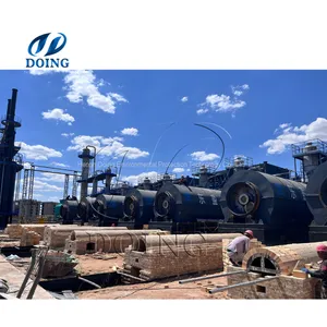 Pyrolysis Plant Pyrolyse Waste Plastic to Fuel Oil From Waste Tyrepyrolysis Plant Pyrolysis Equipment thumbnail-2