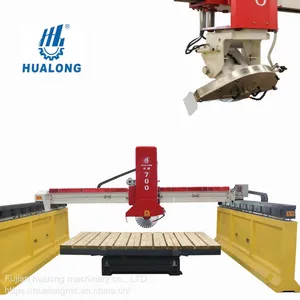 Hualong Machinery Bridge Saw Cutting Machine Stone Processing Machine for Granite,Marble,Quartz Straight Cutting 45 Degree Cutting thumbnail-2
