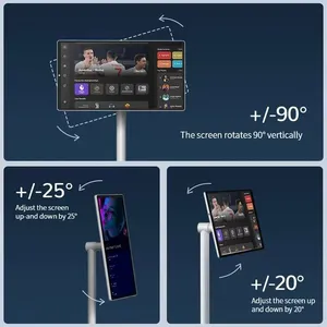 Mobile Smart Screen Heart Screen Wireless Projection Live Broadcast Large Screen Free Rotation Lifting TV Fitness Screen Capacitive Touch Screen LCD TV thumbnail-3