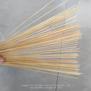 Factory Direct 8 Inch 9 Inch Length Round Natural Color Bamboo Stick For Marking Agarbatti Incense Sticks thumbnail-3