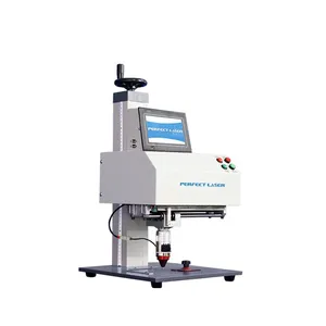 LCD Control Electric 190x120mm Flat Metal Nameplate Dot Peen Marking Engraving Machine thumbnail-1