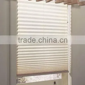 Electric Blinds With Pleat Fabric thumbnail-1