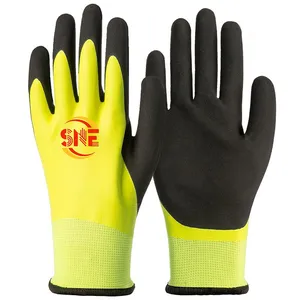 Snellsafety Waterproof Cold Resistant Liquid Resistant Latex Foam Winter Glove thumbnail-4