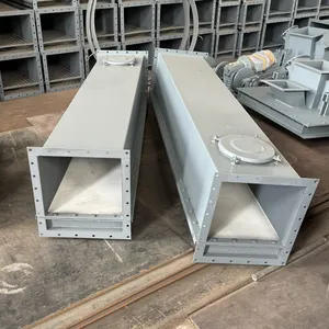 AS500 Air Conveying Chute Top Pneumatic Conveying Trough Installation Angle 6-10° thumbnail-1