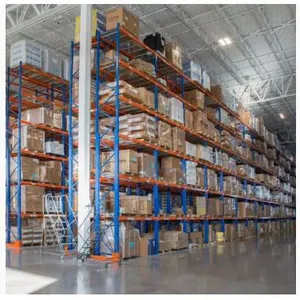 Industrial Heavy Duty Storage Shelves Stacking Units Metal Warehouse Pallet Racking thumbnail-5