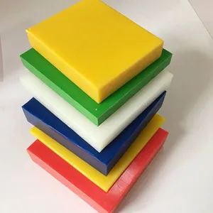 High Density UHMWPE Board Impact Resistant Polymer Polyethylene Sheet Custom Cutting Processing Available thumbnail-1