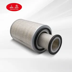 Genuine SANY Excavator Air Filter B222100000533 P181034 | OEM Safety Filter Element for SY185 SY225 SY235 thumbnail-1