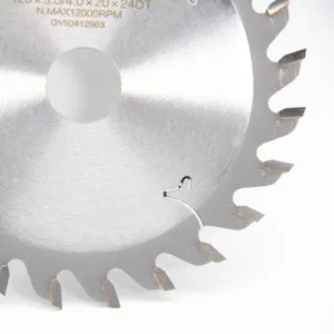 TCT Saw Blade 120mm Customized Carbide Tipped Industrial Wood Cutting Hot Sale OEM thumbnail-4