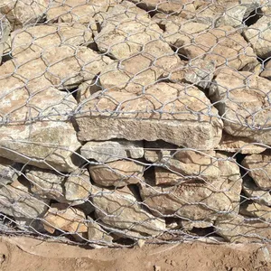 Hexagonal Wire Mesh Gabion for Retaining Walls 80*100mm Hole Size thumbnail-5