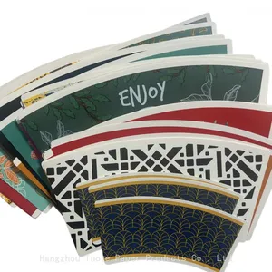 PE Coated Kraft Paper Cup Fan thumbnail-2