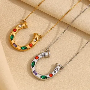 Stainless Steel Pendant Necklace, 316L Surgical Steel, 18 Inch, Hypoallergenic, No Nickel thumbnail-4
