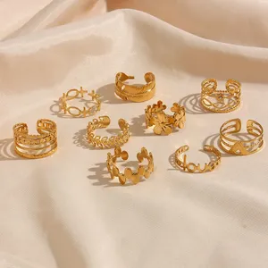 Stainless Steel Ring Bulk Orders 8mm Width 1.5mm Thickness OEM Service Free Samples for Qualified Buyers thumbnail-1