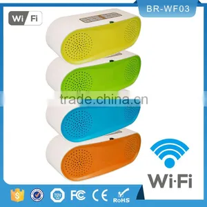Colorful TF Card Customized APP Logo Wireless Wifi Mini Powered Portable Professional Speaker Supplier's Choice thumbnail-6