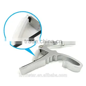 High Quality Aluminium Alloy Colorful Bass Guitar Capo Key Clamp for Student thumbnail-3