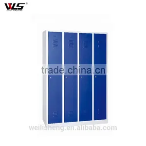 4 Door Clothing Steel Locker/metal Wardrobe Cabinets thumbnail-5
