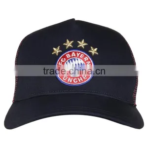 Guangjia Promotional Good Quality Flat Embroidery Trucker Cap thumbnail-2