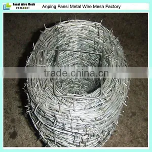 Security PVC Coated Military Barbed Wire Price per Roll thumbnail-1