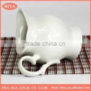 Chaozhou Produce Factory Directly Porcelain Small Sauce Pot Milk Jar,milk Pot, Juice Jar and Coffee Jar,spice Jar thumbnail-3