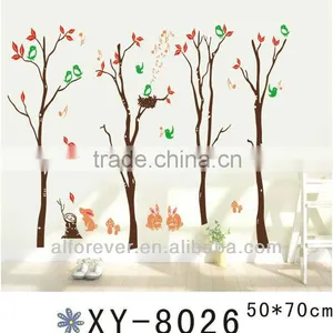 Birds Singing in Trees Wall Sticker thumbnail-1