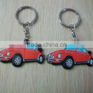 Cheap 2D Custom Shaped Promotional Soft PVC Keychain in Disney Audit Factory thumbnail-1