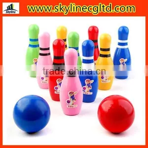 Children's Educational Toys,wooden Bowling Game,sports Toys for Children thumbnail-1