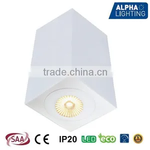 Dimmable High CRI COB Frame 10w High Bright Recessed Downlight Led Rectangular thumbnail-1