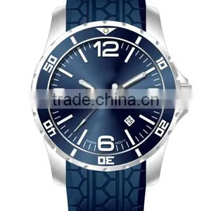 2015 Hot Time Silicone Band Stainless Steel Case Wholesale Products thumbnail-5
