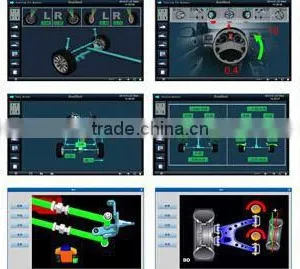 Auto Garage Equipment 3d 4 Wheel Alignment/wheel Alignment Machine Price From China Manufacture thumbnail-2