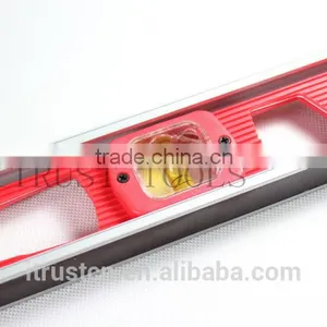 Plastic AndAluminium Spirit Level With Magnetic 3 Level Bubble MT2014 thumbnail-4